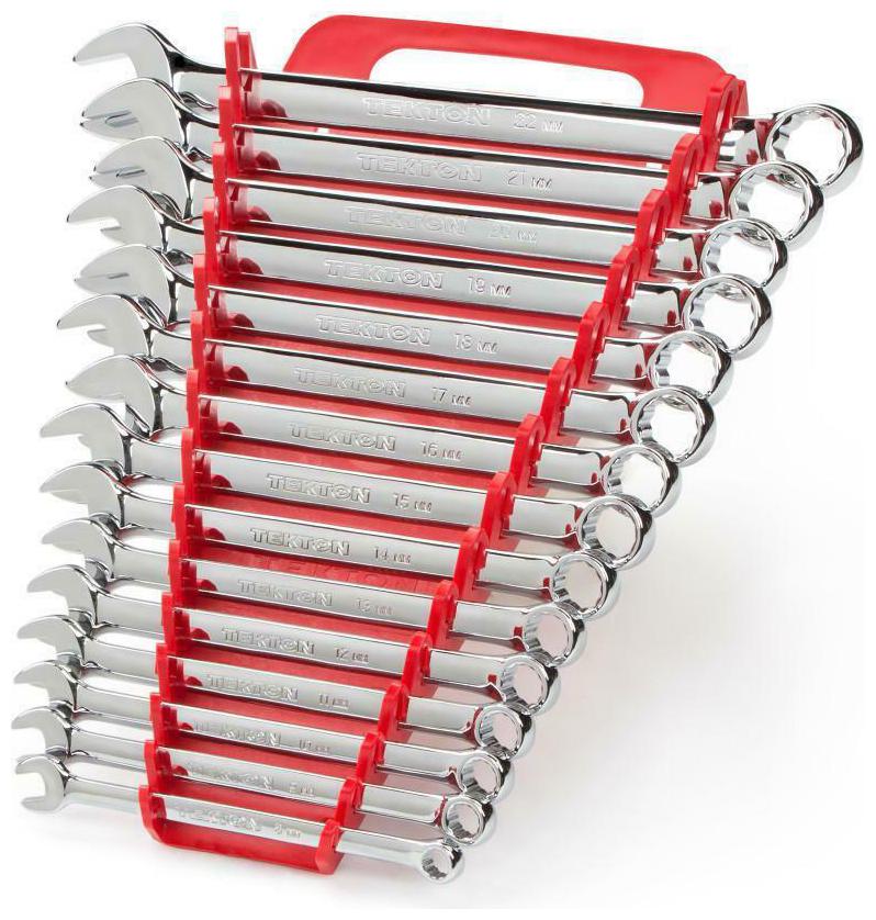 

TEKTON 18792 Combination Wrench Set 15-Piece (8-22mm) - Keeper