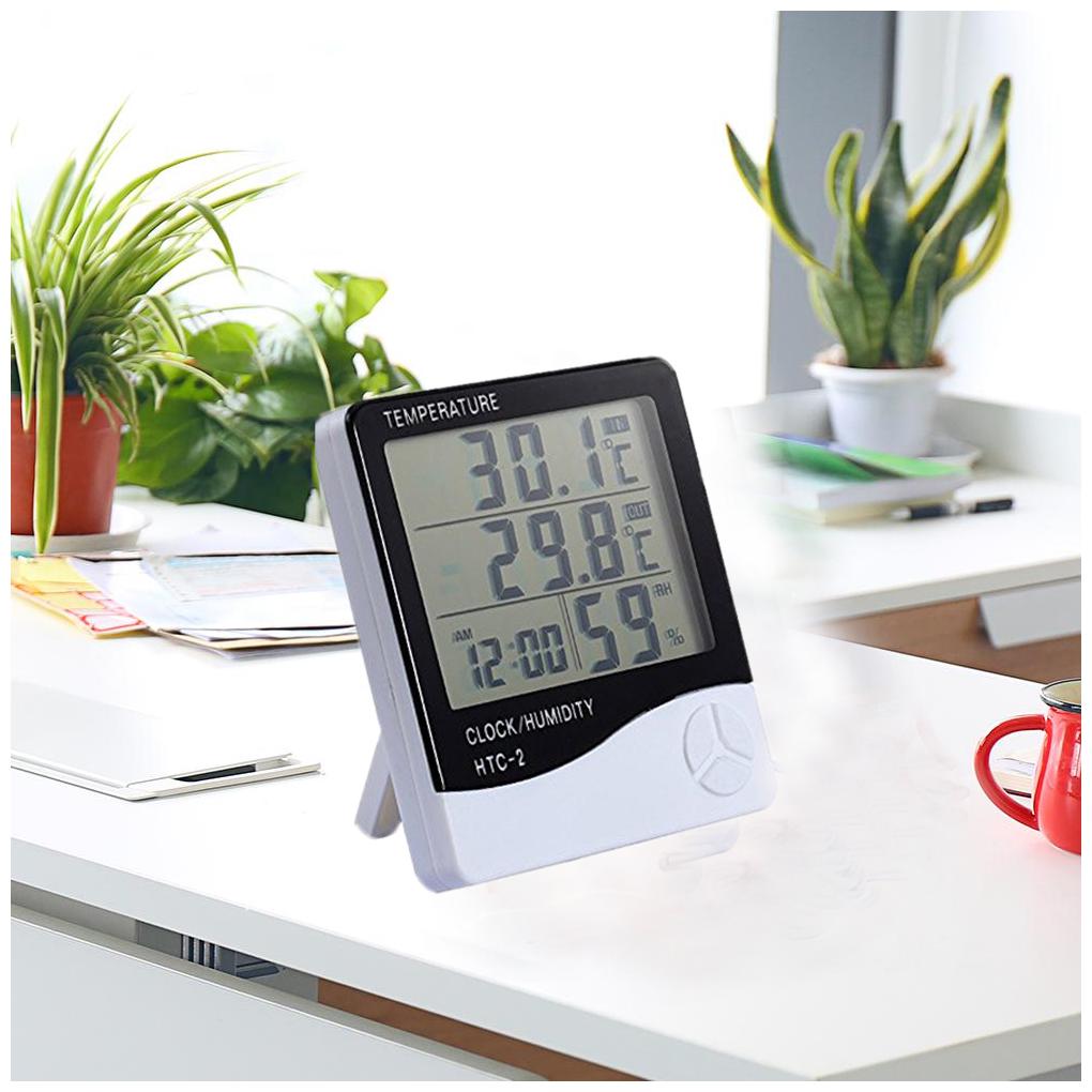 

MARKETWALA Plastic Digital Table clock ( Set of 1 )
