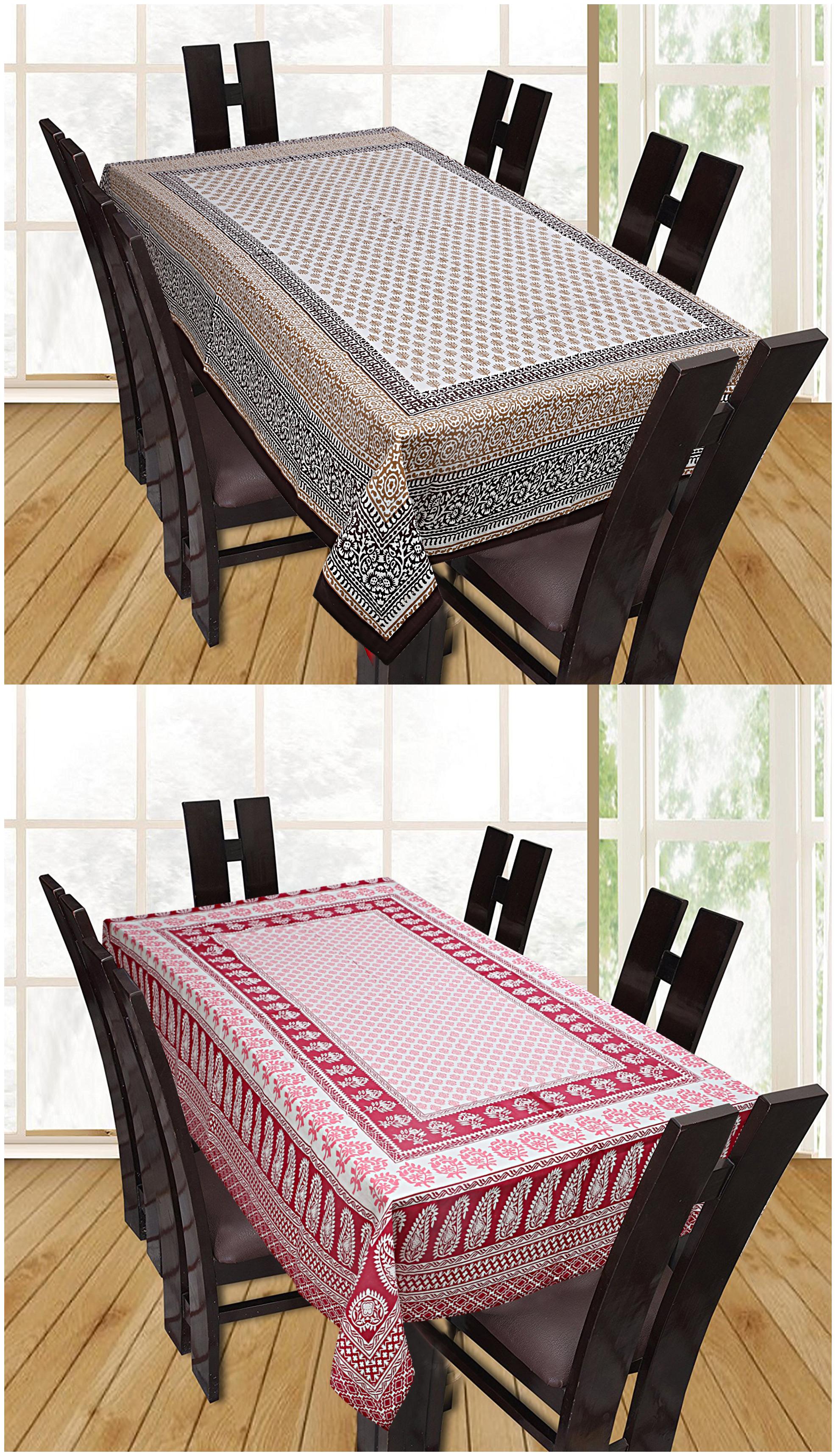 

Texstylers 180 TC Cotton Printed Table Cover