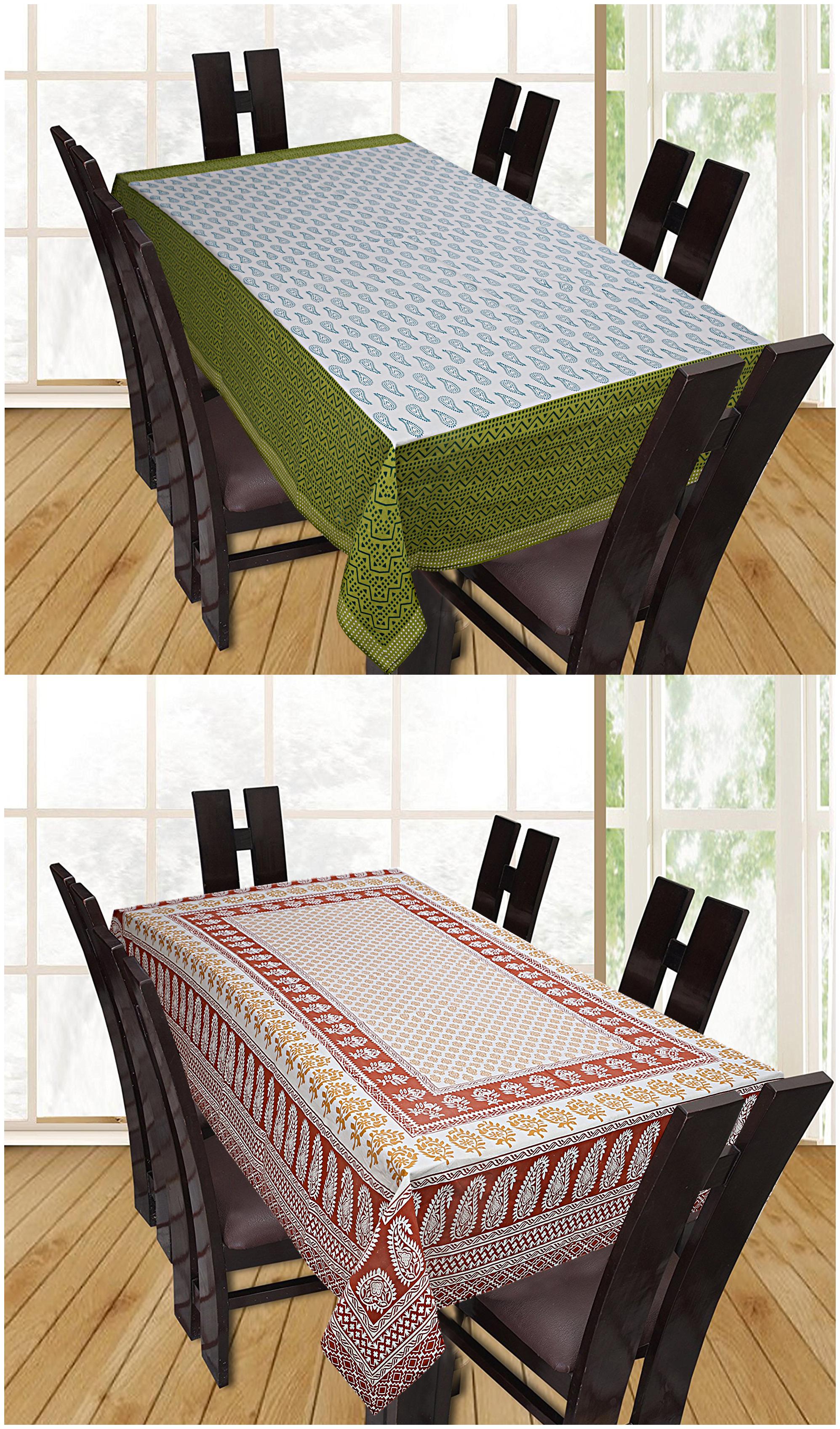 

Texstylers 180 TC Cotton Printed Table Cover