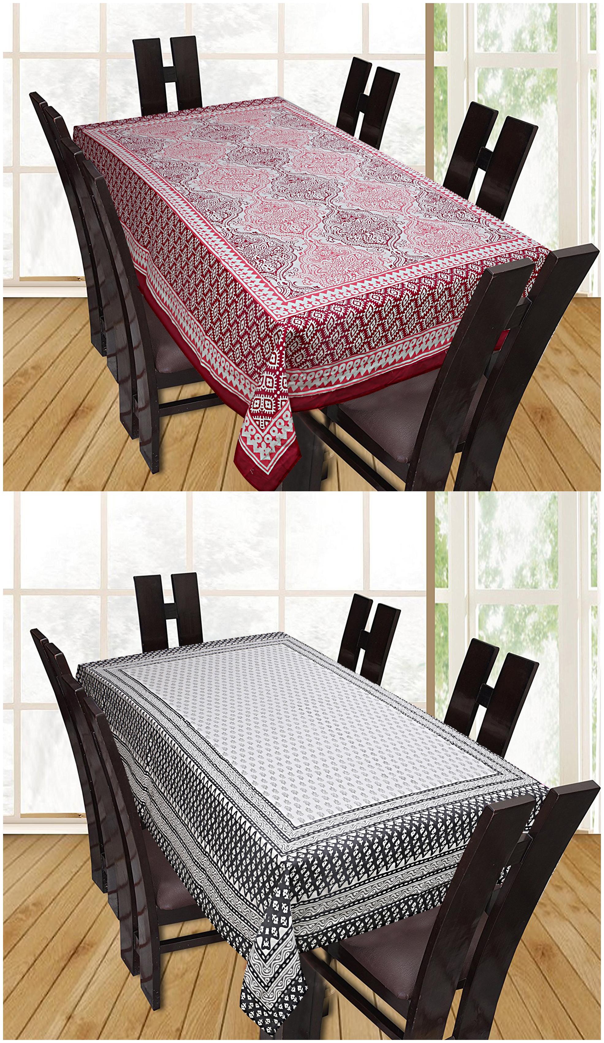 

Texstylers 180 TC Cotton Printed Table Cover