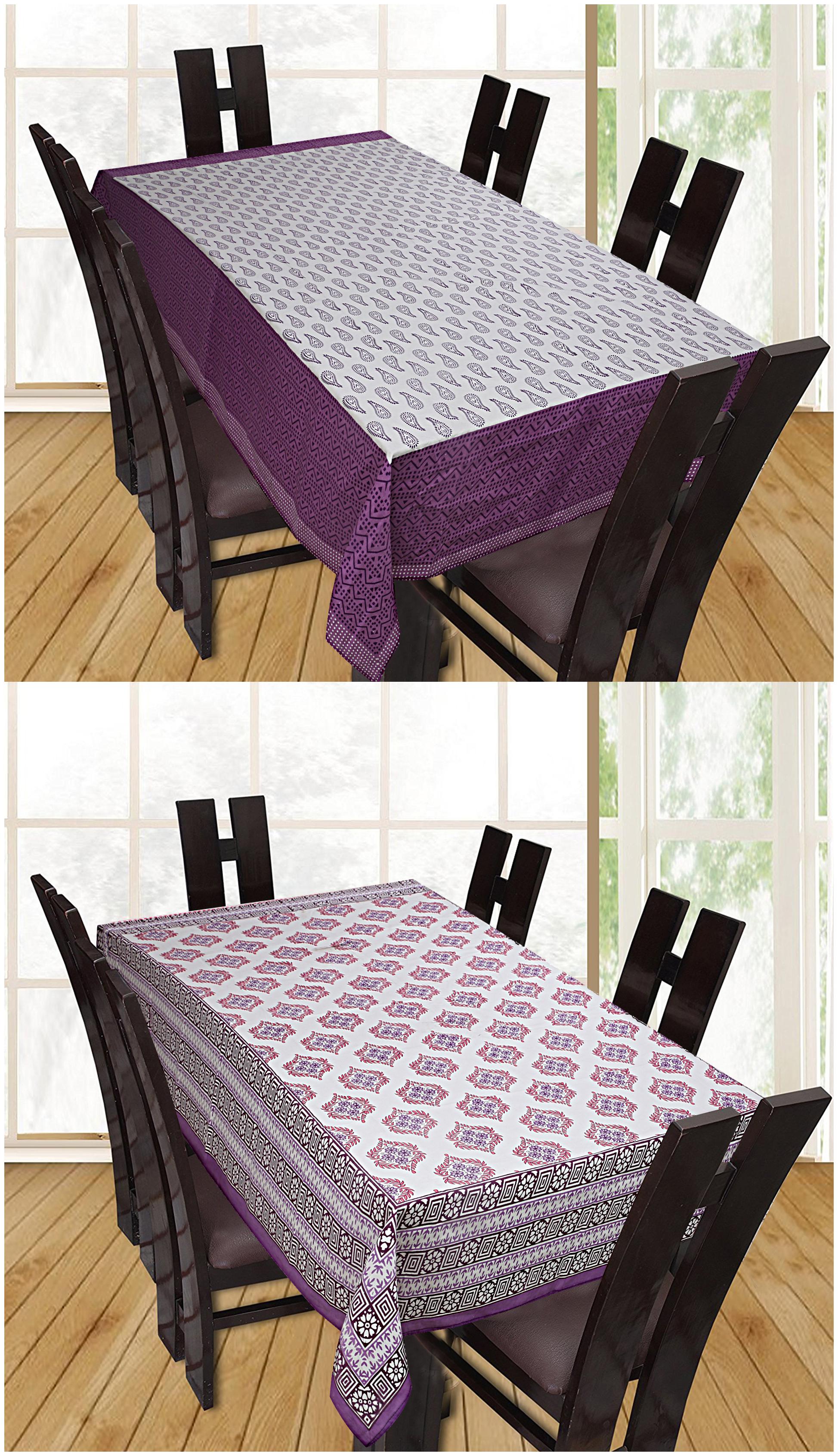 

Texstylers 180 TC Cotton Printed Table Cover