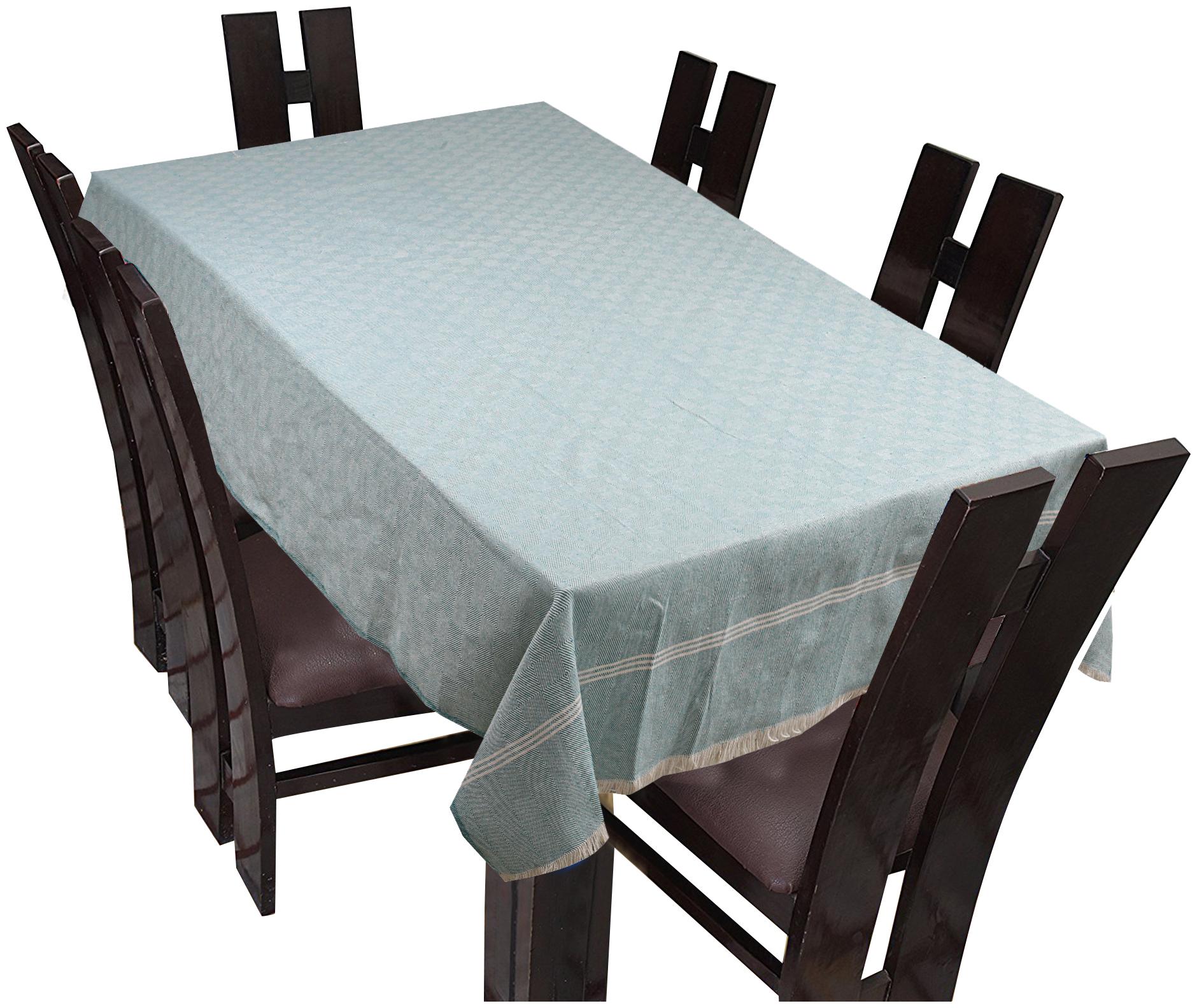 

TEXSTYLERS Cotton Table cover Cloth Green Cotton Pack of 1