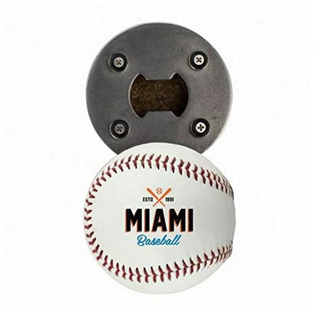 

The BaseballOpener - Baseball Bottle Opener - Miami Baseball