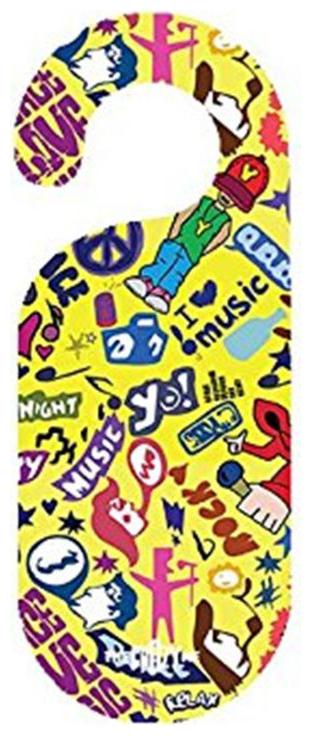 

The Crazy Me Music is Life Door Hanger