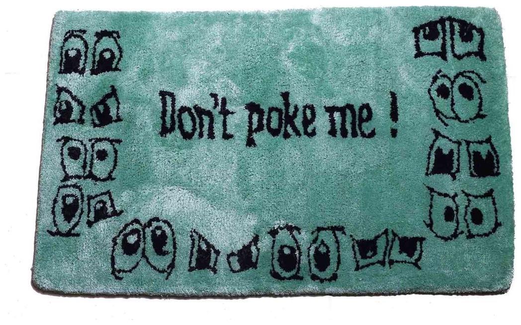 

The Crazy Me Doni Poke Me Door Mat