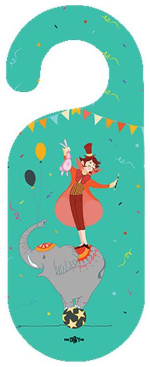 

The Crazy Me Circus Door Hanger