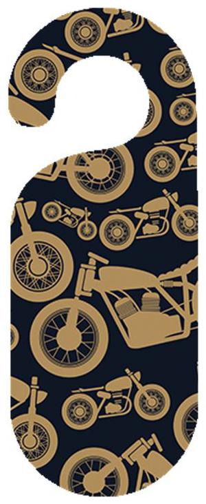 

The Crazy Me Motorcycyle Door Hanger