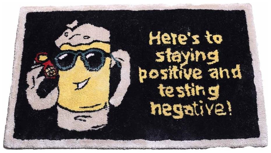 

The Crazy Me Drink Up Door Mat
