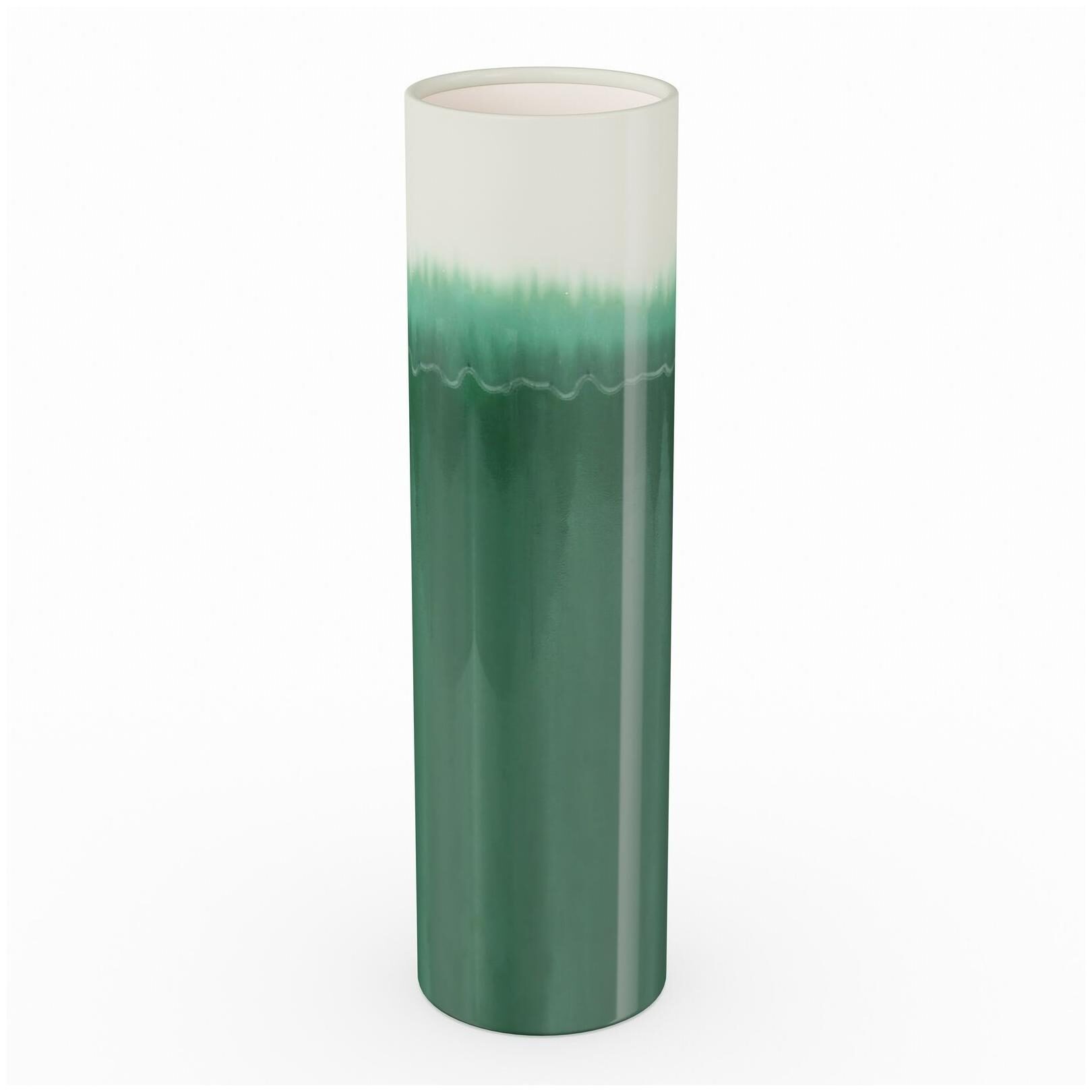 

The Curated Nomad Biltmore Tall Ceramic Green Vase (5 x Green