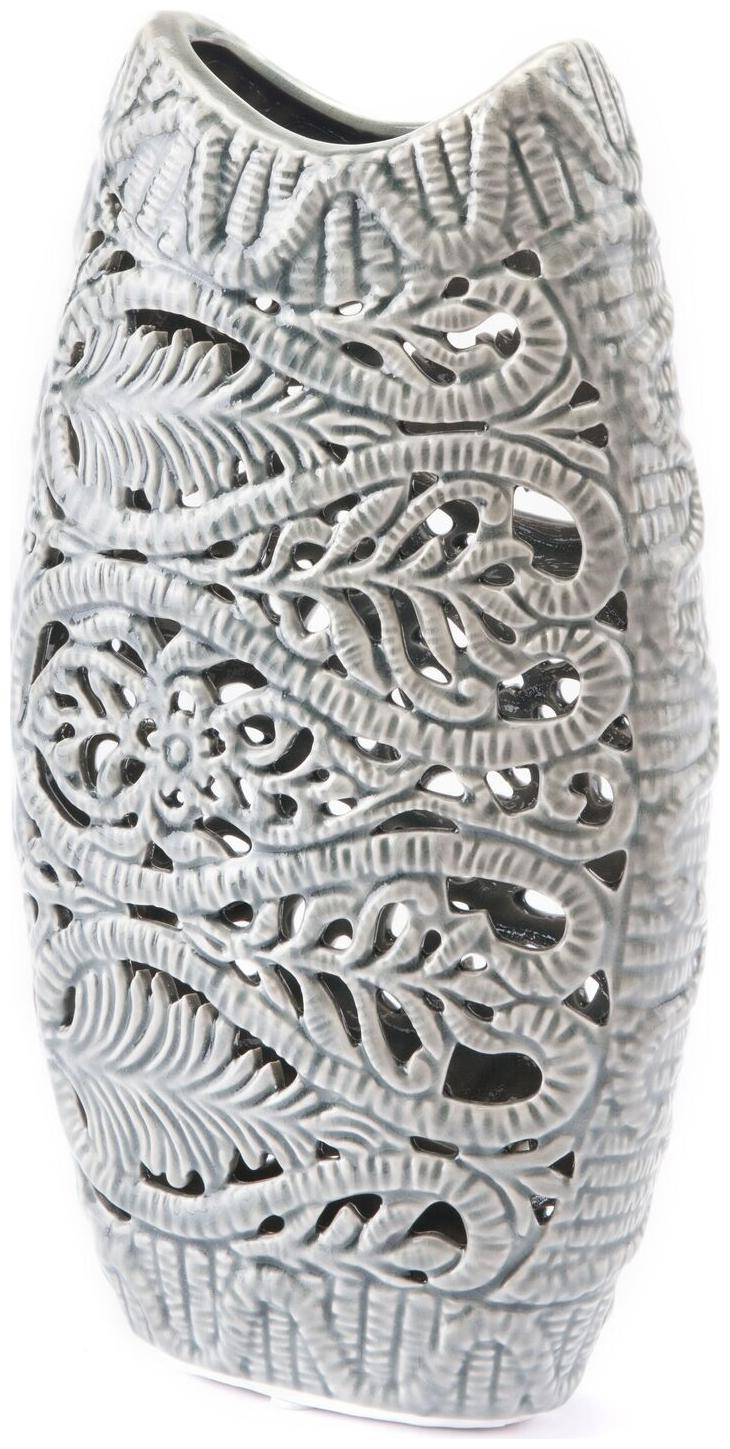 

The Curated Nomad Cut-out Grey Vase gray