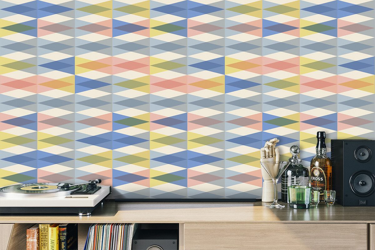 

The Inspire Decor Peel and Stick Wallpaper Removable Wallpaper Self Adhesive Repeat Pattern Wallpaper Abstract Wallpaper