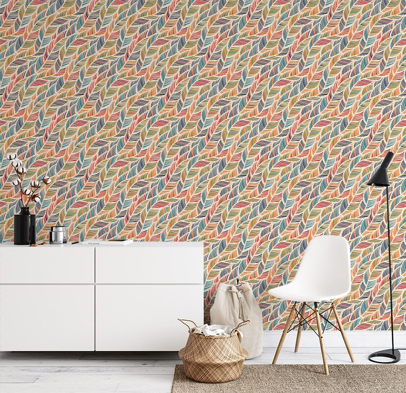 

The Inspire Decor Peel and Stick Wallpaper Removable Wallpaper Self Adhesive Repeat Pattern Wallpaper Boho Wallpaper
