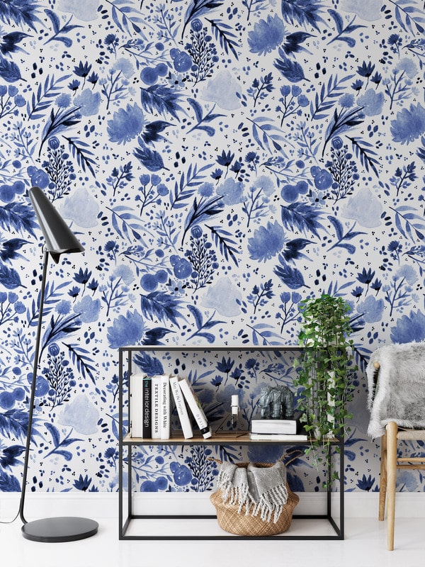 

The Inspire Decor Peel and Stick Wallpaper Removable Wallpaper Self Adhesive Repeat Pattern Wallpaper Leaf Wallpaper