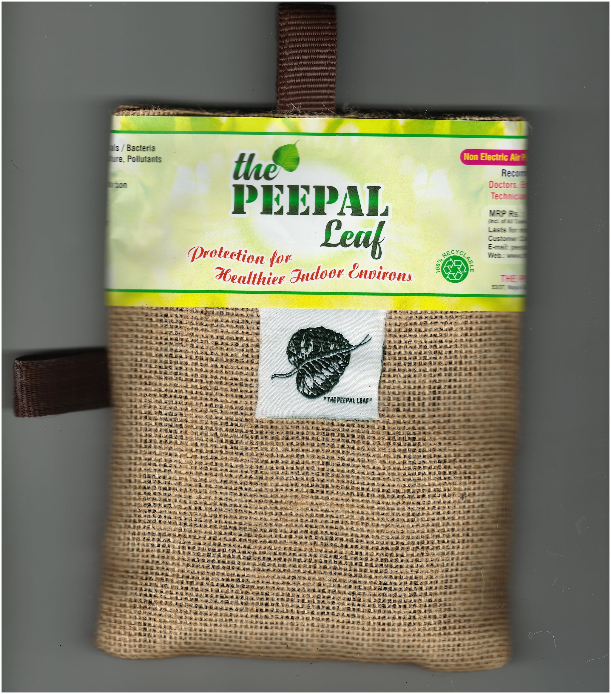 

THE PEEPAL LEAF Paper Beige Air diffuser