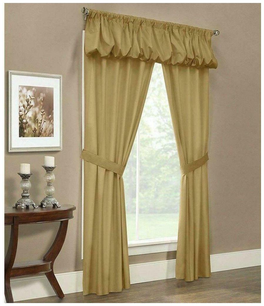 

Theralogic Prescott Insulated Curtain 5 Piece Set-Camel