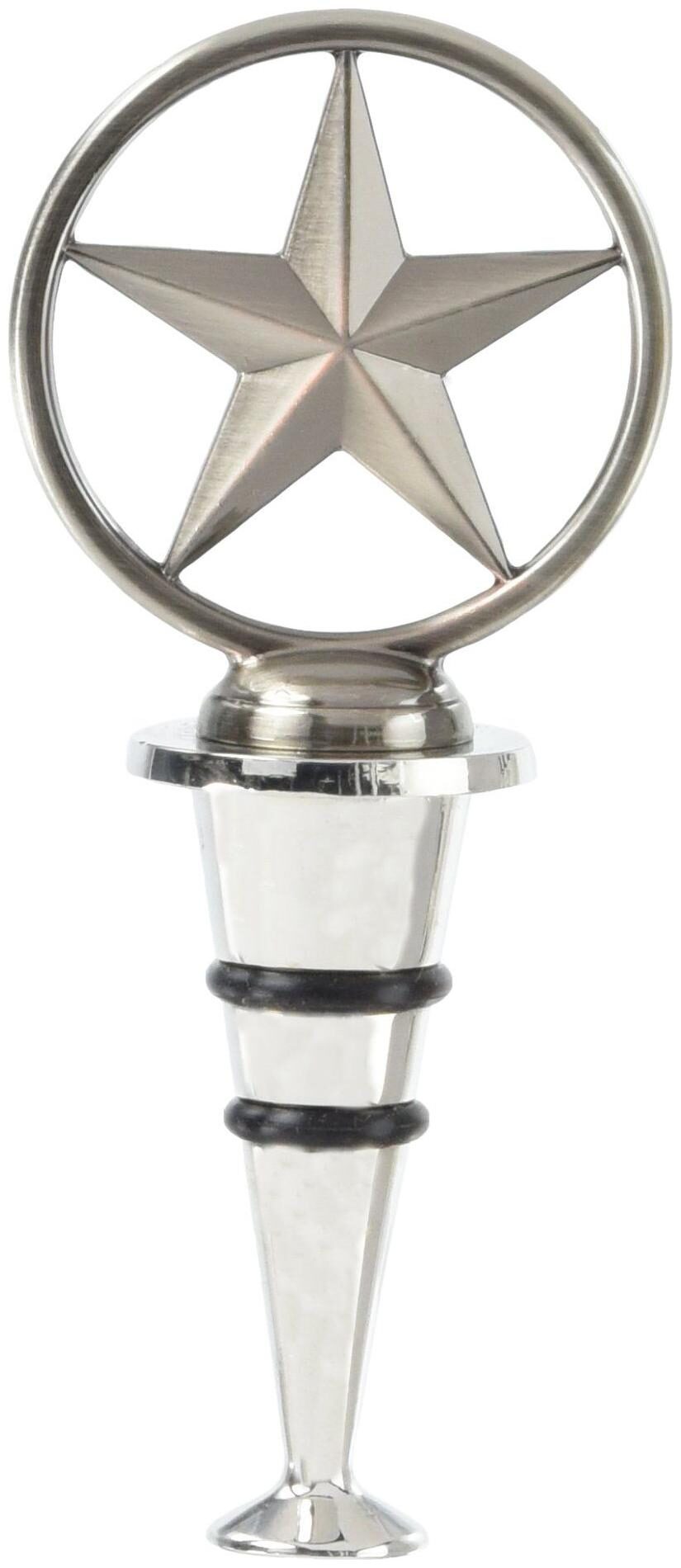 

Thirstystone Wine Stopper Western Star Silver
