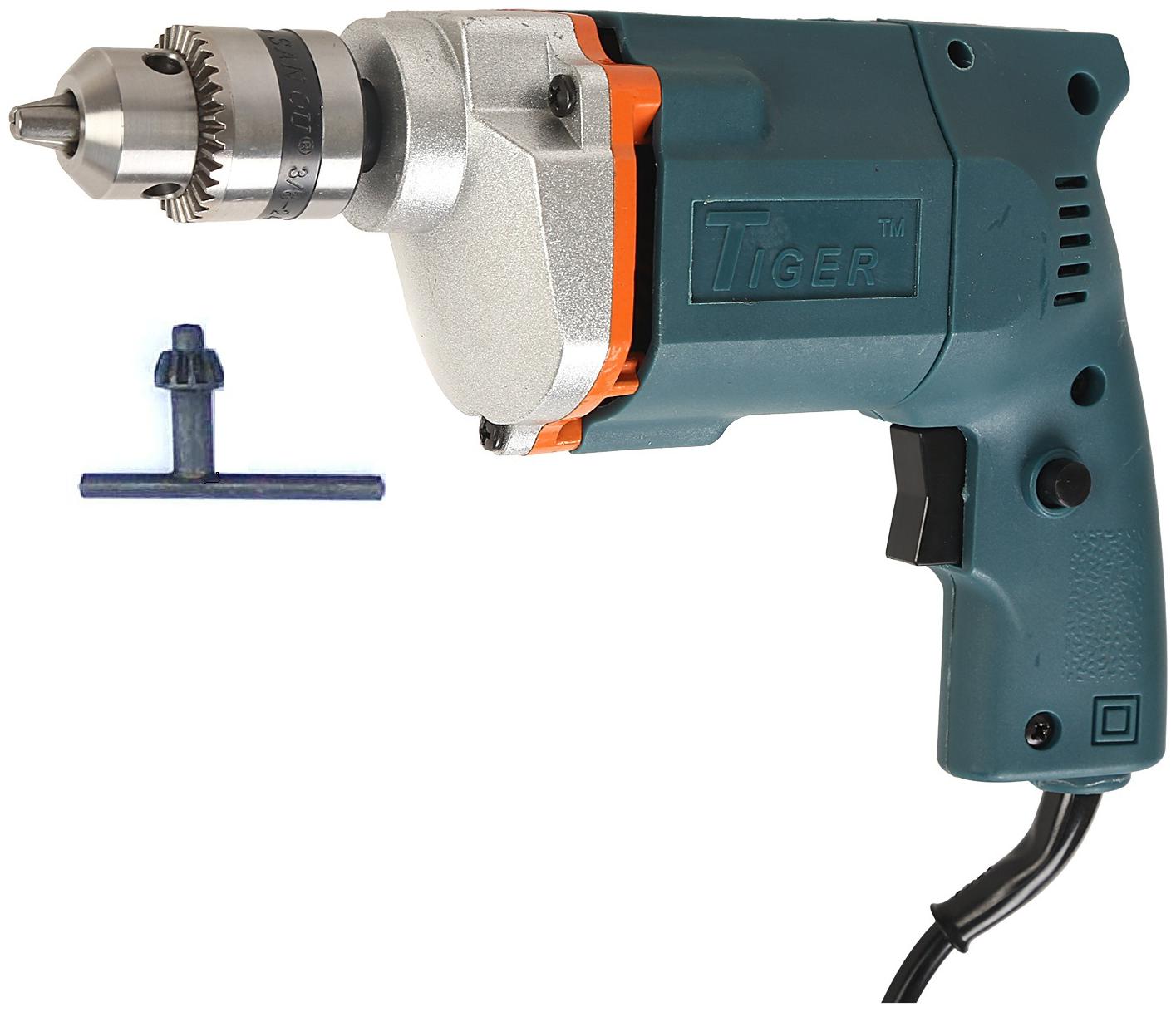 

Tiger 10mm Powerful Heavy Copper Winding Electric Drill Machine