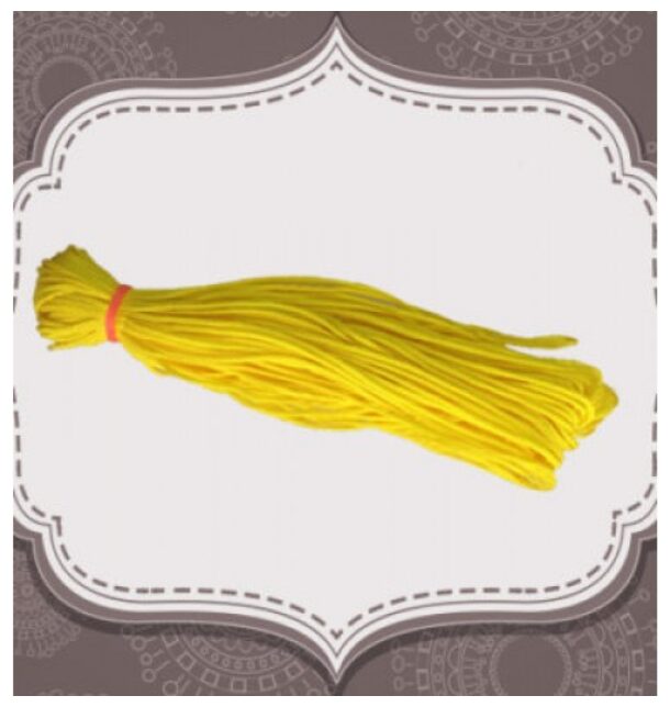 

Timeshopee Peela Dhaga Prayer kits Set of 1