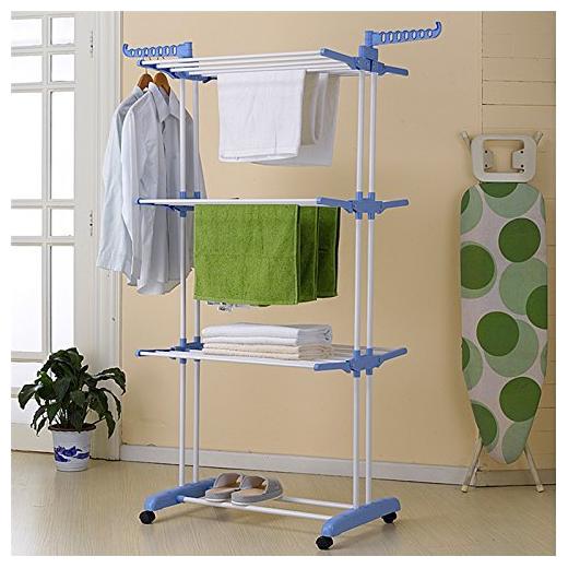 

TNC Plastic Floor Cloth Dryer ( Blue Maximum Load Upto 10kg kg )