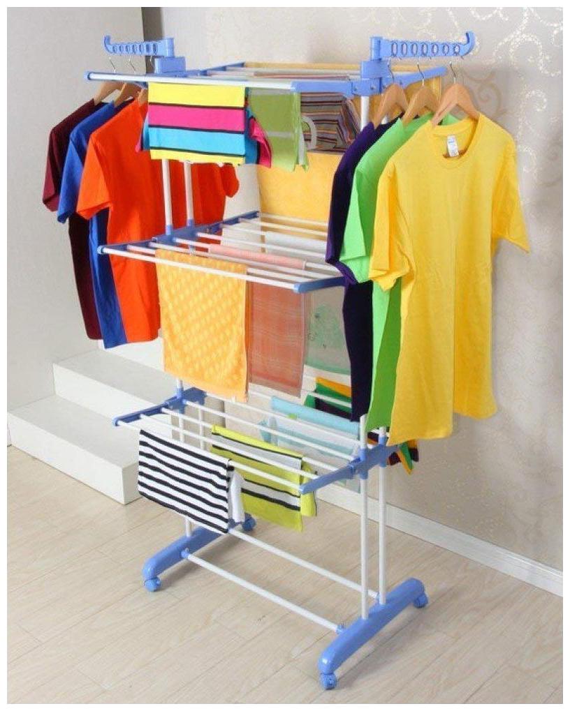 

TNC Plastic Floor Cloth Dryer ( Blue Maximum Load Upto 10kg kg )