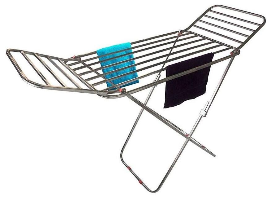 

TNC Stainless steel Floor Cloth Dryer ( Silver Maximum Load Upto 10kg kg )