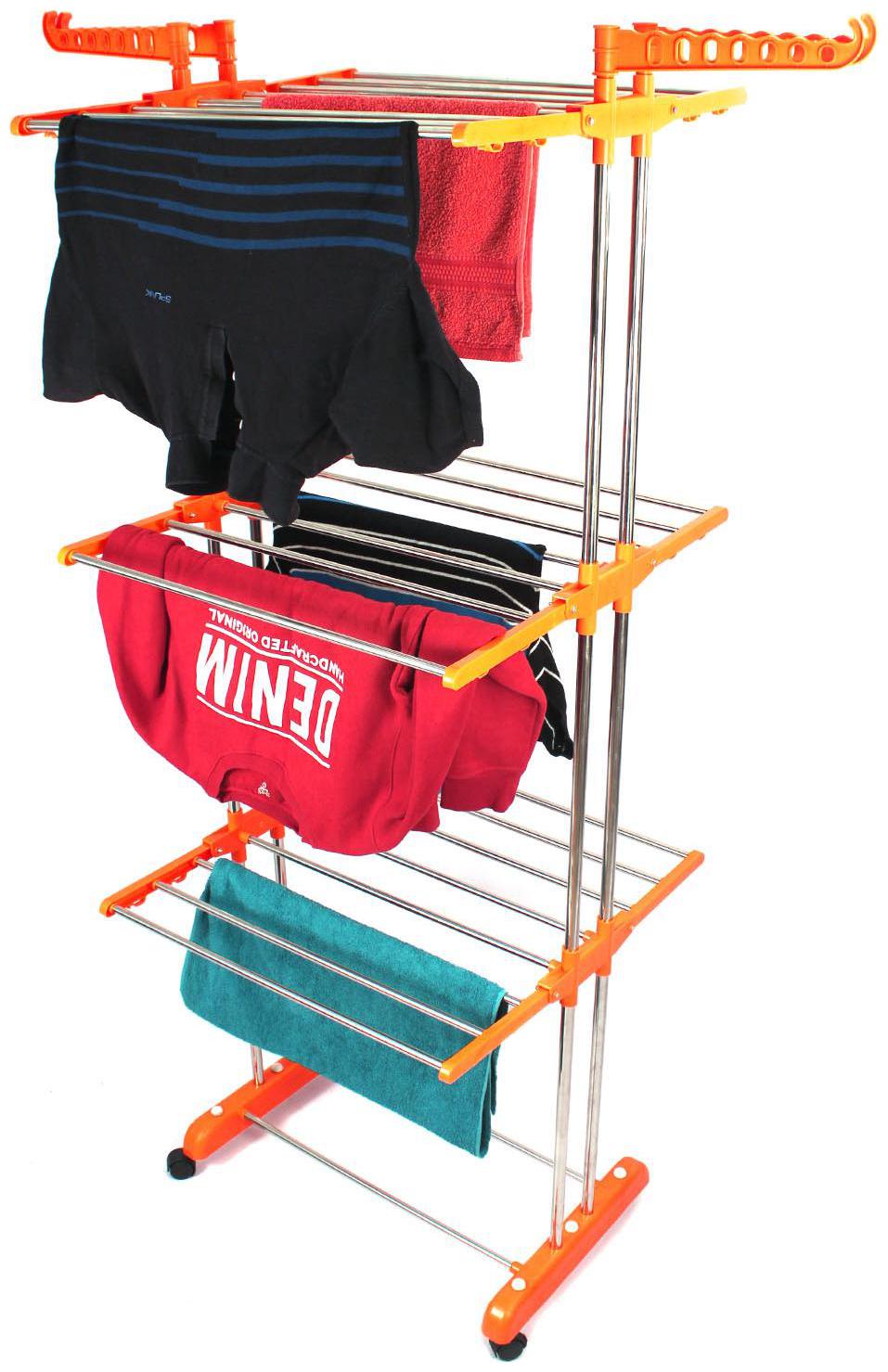 

TNC Stainless steel Floor Cloth Dryer ( Orange Maximum Load Upto 10kg kg )