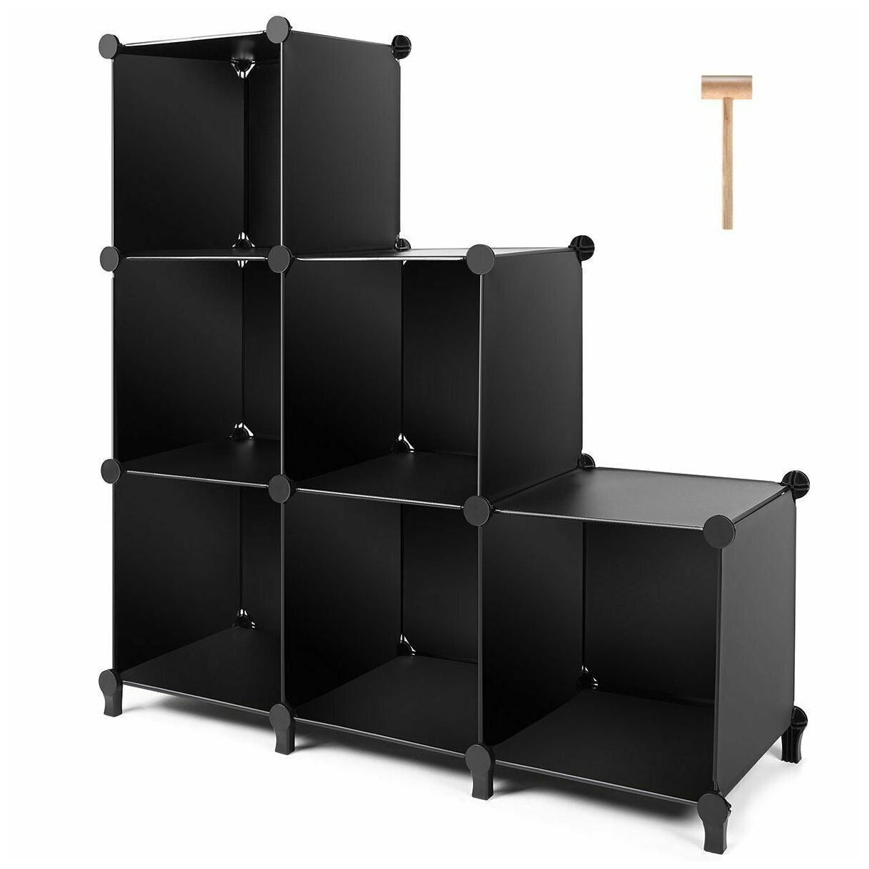 

Tomcare Cube Storage 6-Cube Closet Organizer Storage Shelves Cubes Organizer Diy