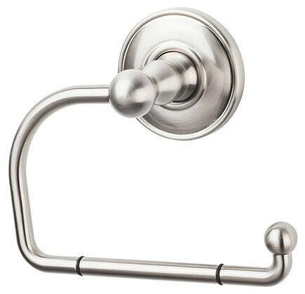 

Top Knobs ED4D Nickel Edwardian Bath Tissue Hook Plain Backplate