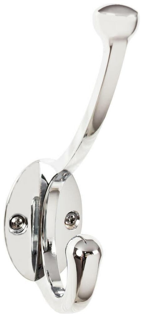 

Top Knobs TK1064 Bergen Wall Mounted Double Robe Hook - Chrome