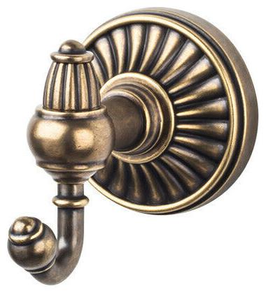 

Top Knobs TUSC2 Bronze Tuscany Bath Double Robe Hook
