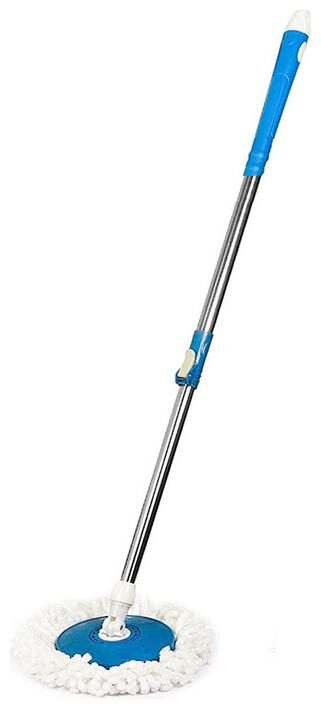 

TOPREDO 360 Degree Mop Rod Stick Stainless Steel with 1 Refills Super Absorbent Refills for All Home Office Floor Cleaning