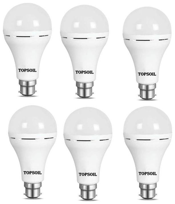 

TopSoil Rechargeable Inverter Emergency LED Bulb 9 Watt