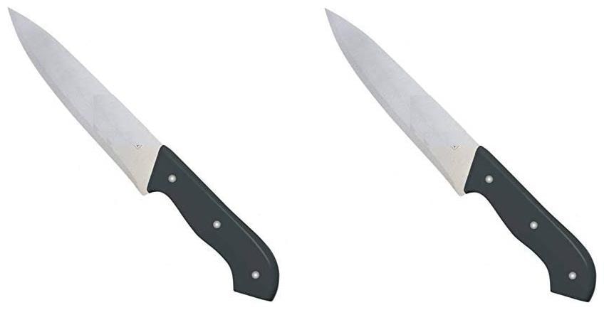 

total solution Stainless steel Silver Knife set ( Set of 2 )