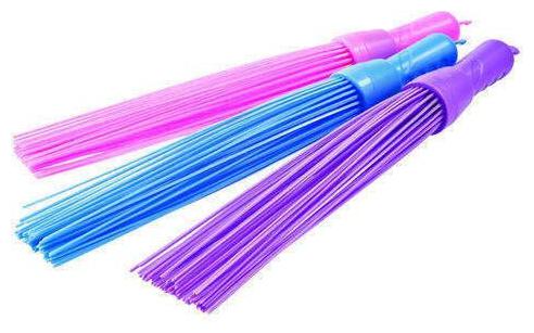 

Total Solution Plastic Hard Bristle Broom (Random Colour)-Combo Pack of 3