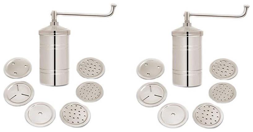 

total solution Stainless steel Silver Kitchen press ( Set of 2 )