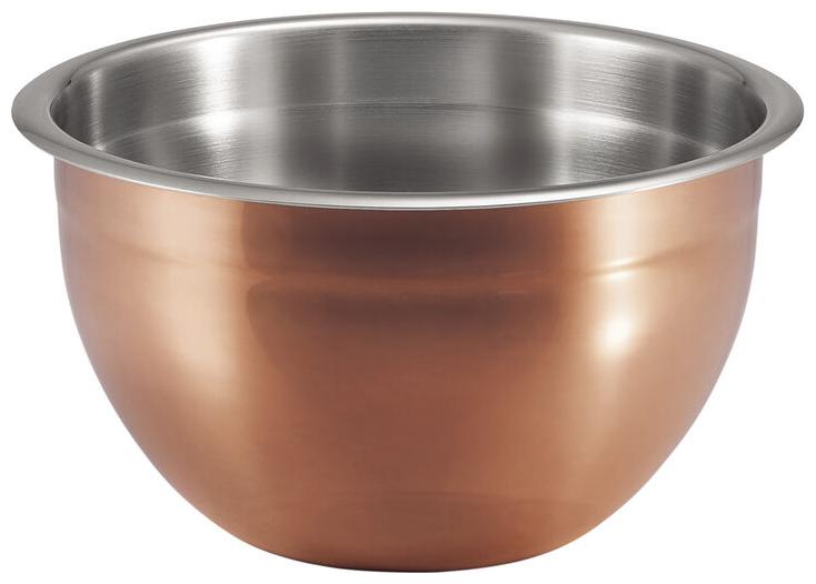 

Tramontina 1 5 Quart Bi-Ply Clad Mixing Bowl Copper