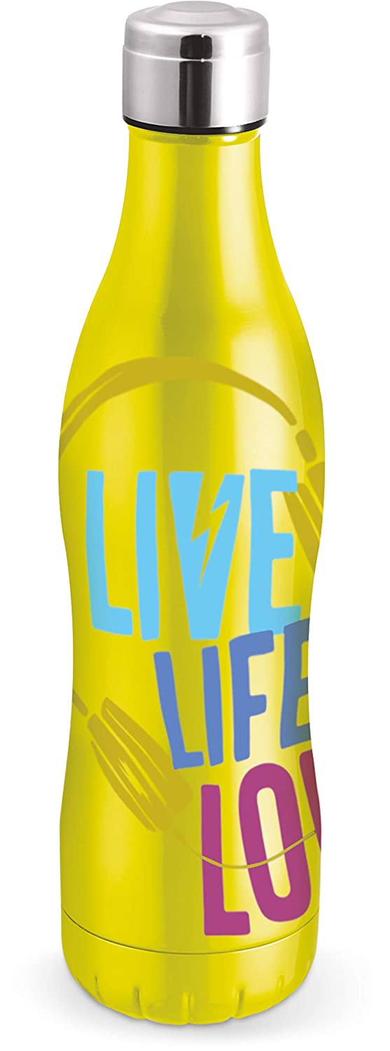 

Treo CAMPA POP 750 YELLOW Stainless Steel Yellow Water Bottle ( 700 ml Set of 1 )