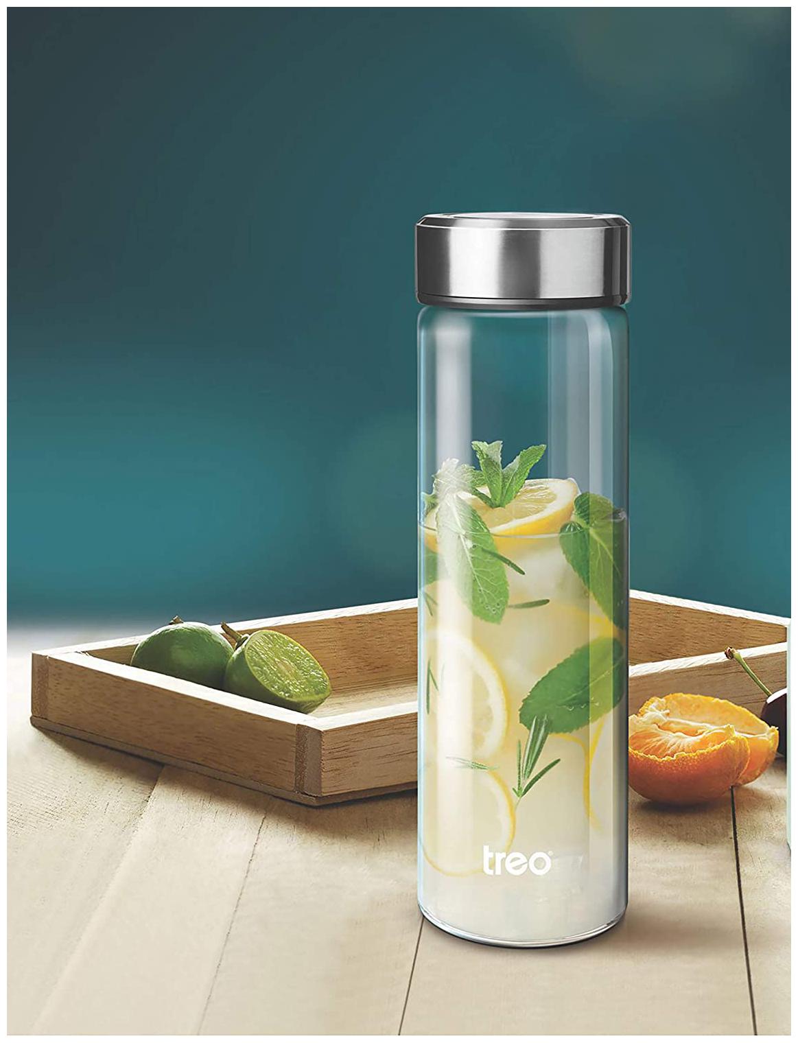 

Treo Glass Multi Water Bottle ( 1050 ml Set of 1 )