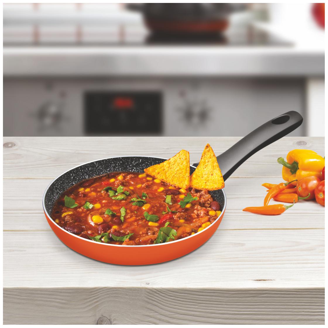

Treo By Milton La Culinaire Granito Fry Pan 28 Cm 1 pc 2 5 L Orange