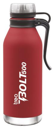 

Treo Red Thermosteel bottles ( 500 ml Set of 1 )