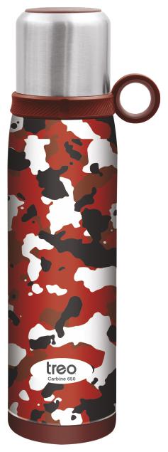 

Treo by Milton Carbine 650 Vaccum Insulated Hot Cold Stainless Steel Water Bottle 600 ml Red