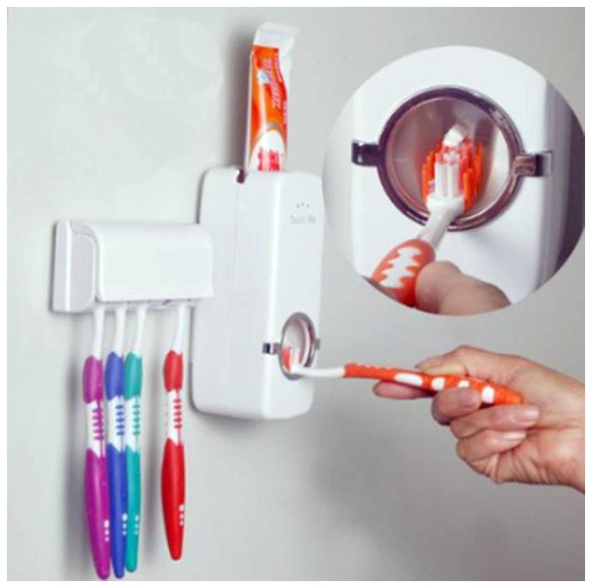 

TRIANGLE ANT Plastic Automatic Toothpaste Dispenser