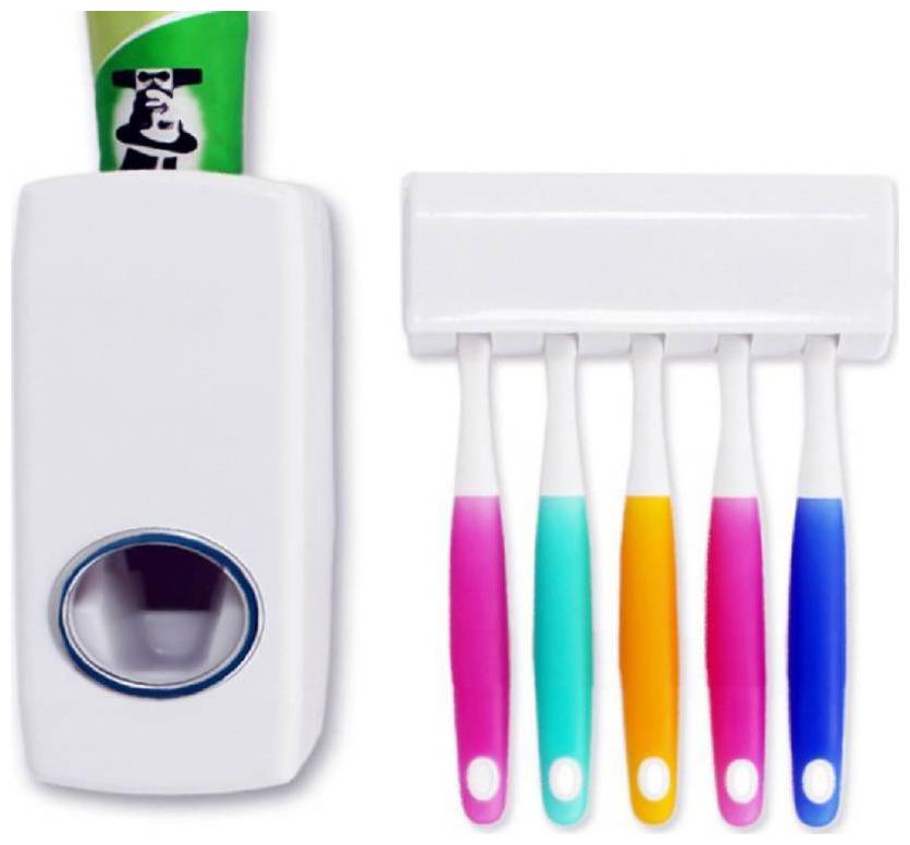 

TRIANGLE ANT Automatic Plastic Toothpaste Dispenser White