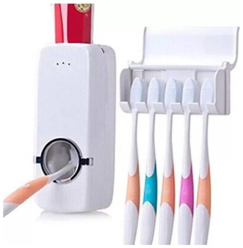 

TRIANGLE ANT Automatic Toothpaste Dispenser with Brush Holder
