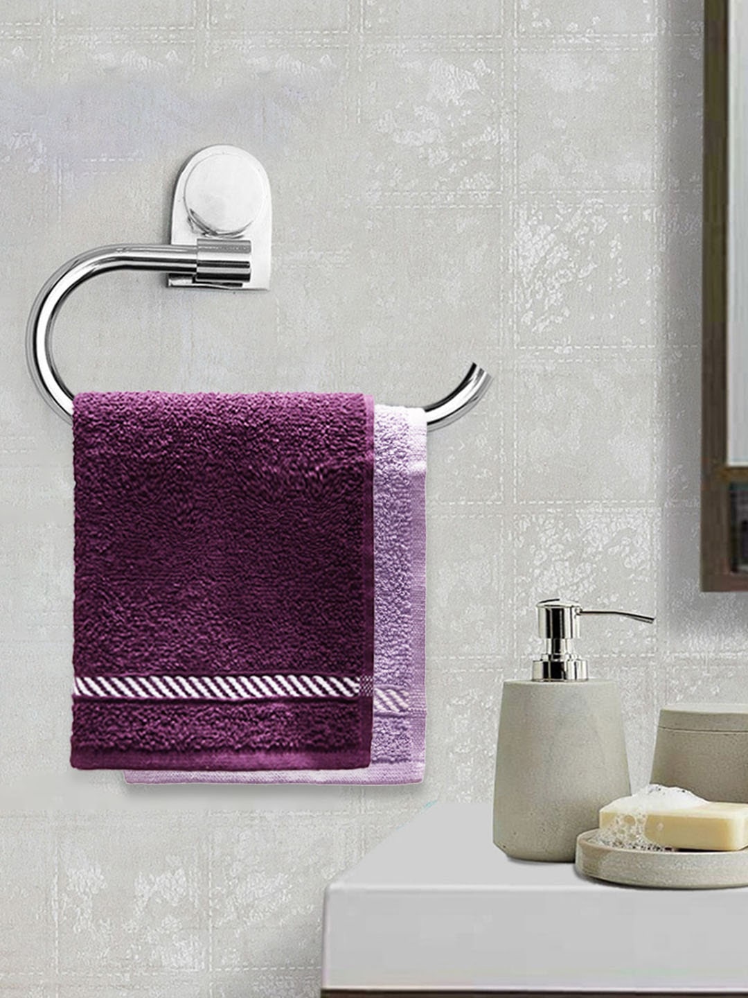 

Trident 380 GSM Cotton Face Towel ( 6 Pieces Purple )