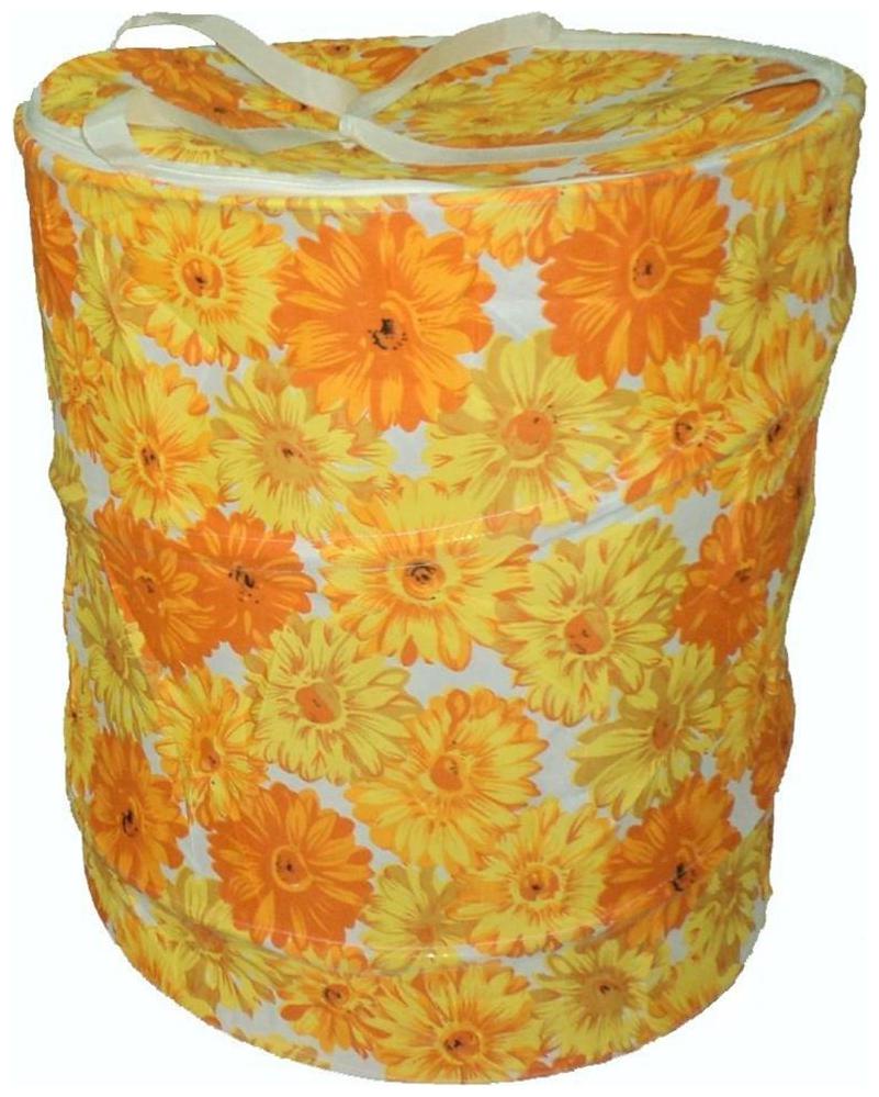 Trioflextech 20 L Multi color Laundry Basket Cotton