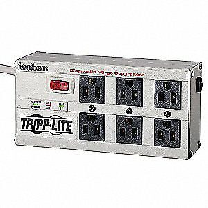 

TRIPP LITE ISOBAR 6 ULTRA Surge Protector Strip 6 Outlet Gray