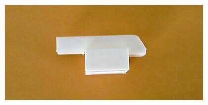 Bracket reinforcing Plate Brother Ribber KR850 Left spring pin included