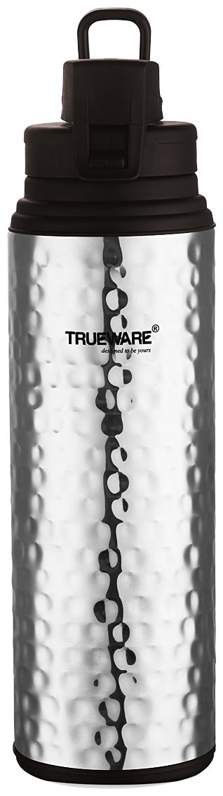 

Trueware 600 ml Copper Stainless Steel Thermosteel Flask ( Silver )